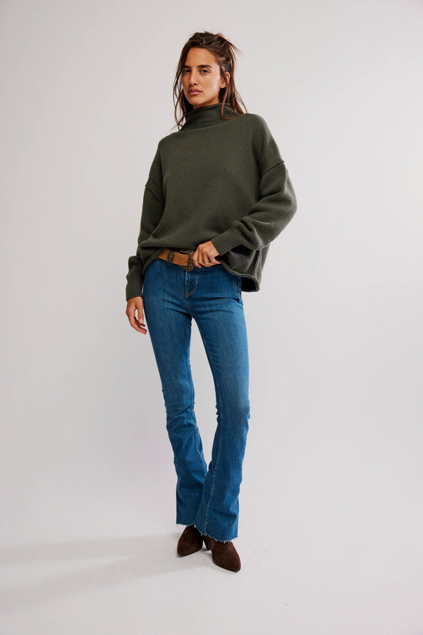 Torres Rollneck Top | Army