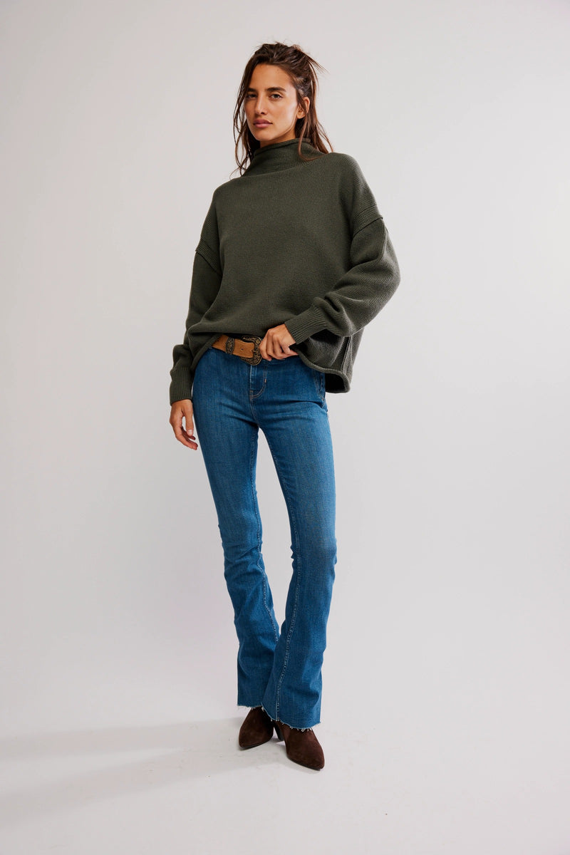 Torres Rollneck Top | Army