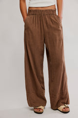 Days End Linen Pant | Double Espresso