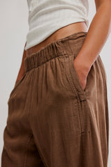 Days End Linen Pant | Double Espresso