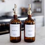 Amber Glass Bottle | Olive Oil