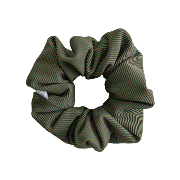 Barbays Scrunchie | Olive Tricot