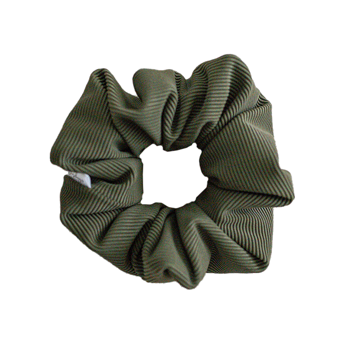 Barbays Scrunchie | Olive Tricot