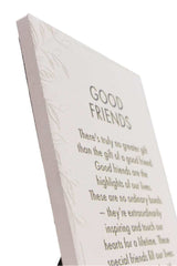 Ceramic Plaque | Good Friends