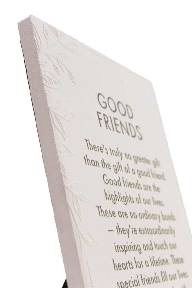 Ceramic Plaque | Good Friends