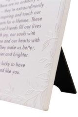 Ceramic Plaque | Good Friends