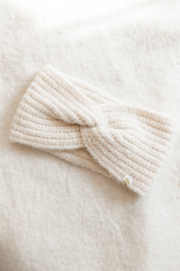 Knotted Headband | Beige
