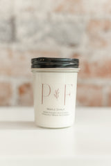 Maple Syrup 8oz Soy Candle