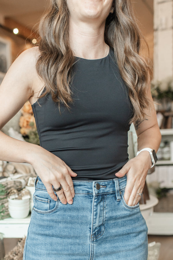 Maria Tank Top | Black