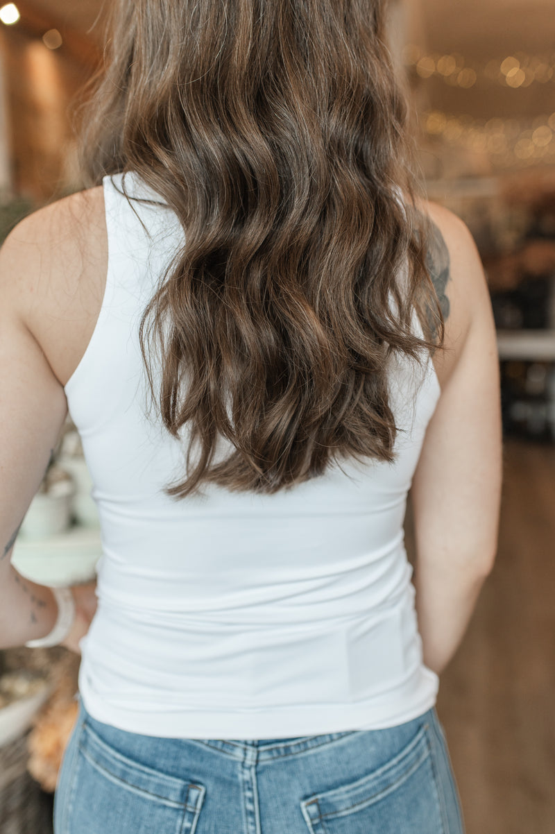 Maria Tank Top | White