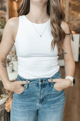 Maria Tank Top | White
