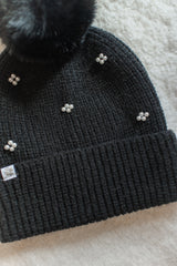 Pearl Beanie | Black