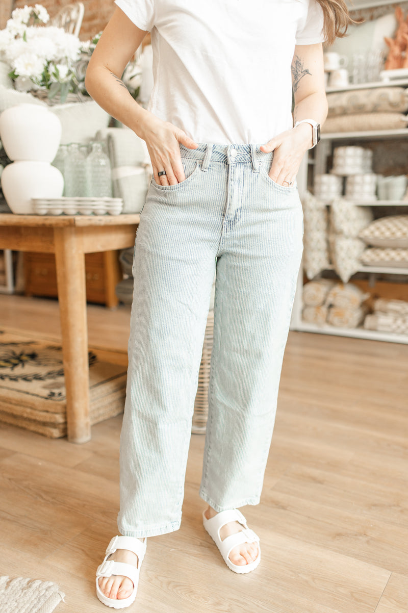 Sammi Jeans | Blue Stripe