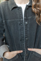 On The Road Jacket | Washed Black