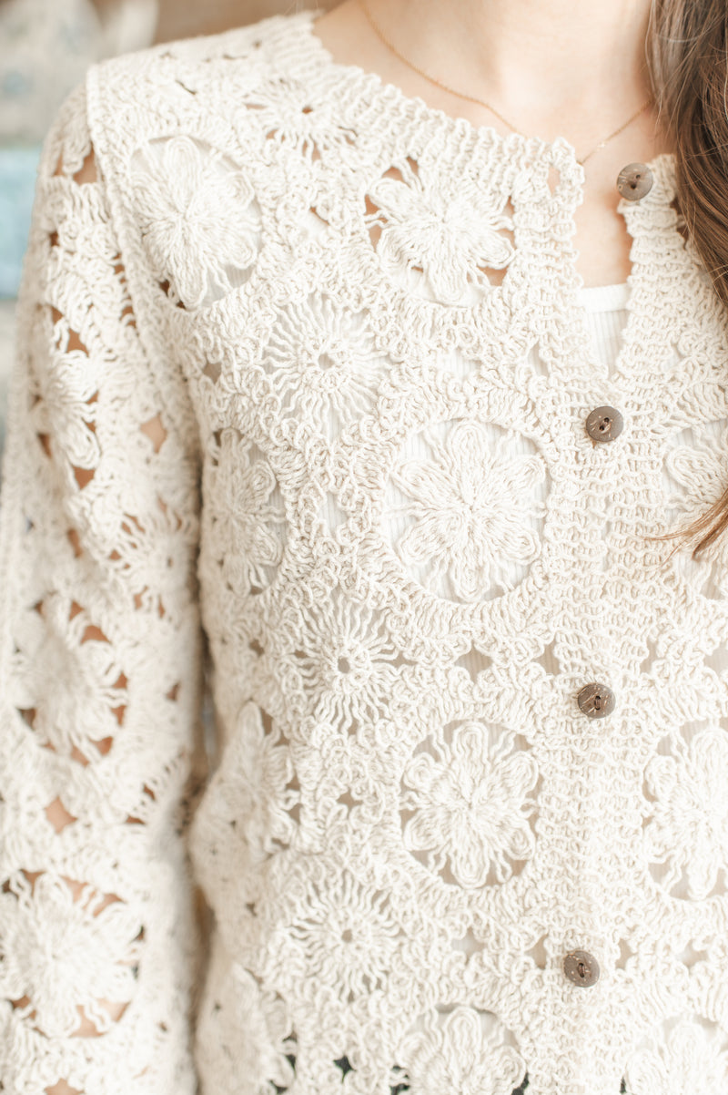 Jiny Cardigan | Parchment