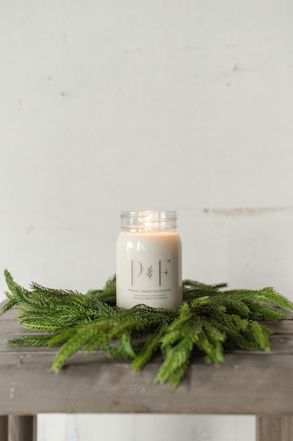 Fresh Touch Norfolk Pine Candle Ring