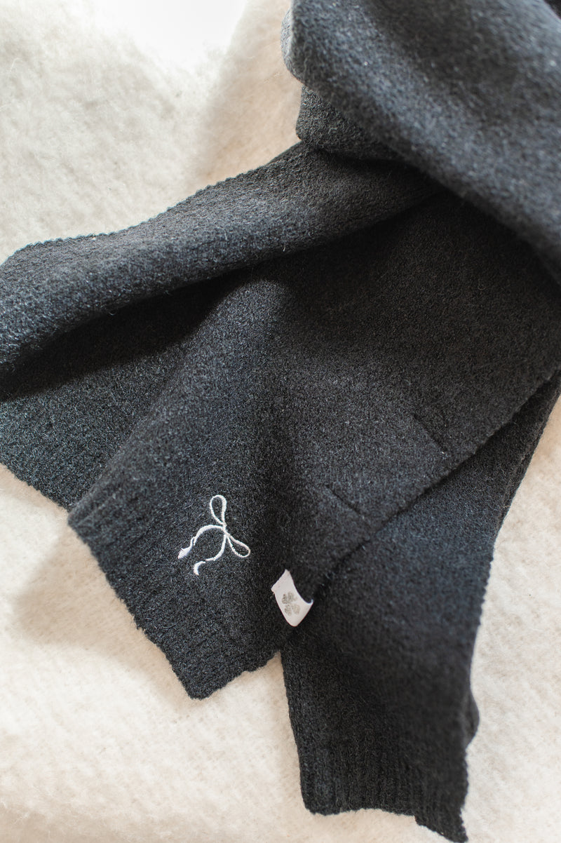 Bow Scarf | Black