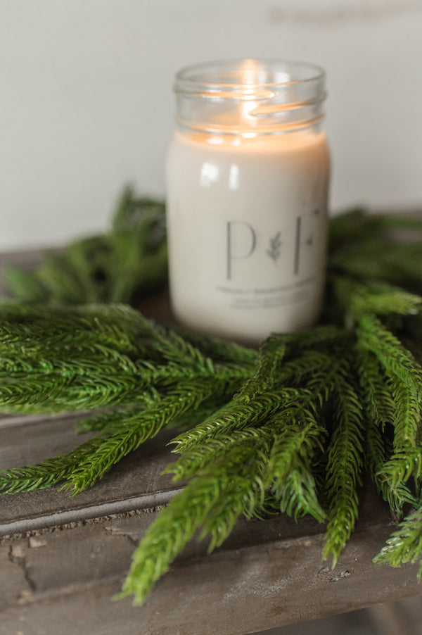 Fresh Touch Norfolk Pine Candle Ring