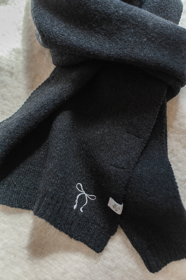 Bow Scarf | Black