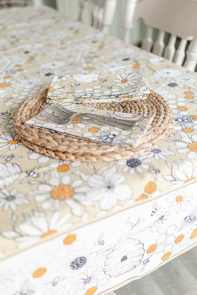 Tablecloth 60"x120" | Honey - FINAL SALE