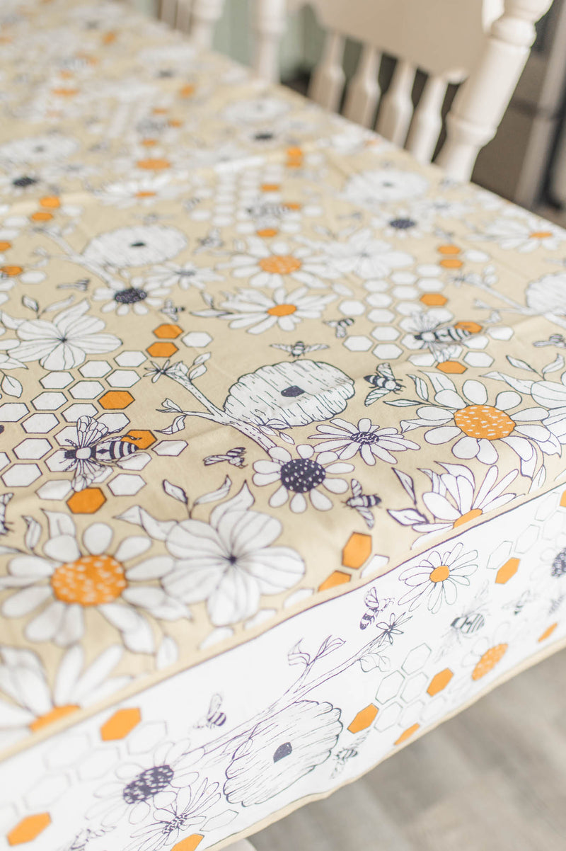 Tablecloth 60"x120" | Honey - FINAL SALE