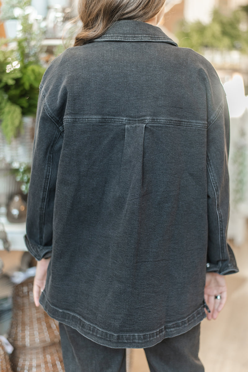 On The Road Jacket | Washed Black