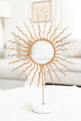 Soleil Wreath on Stand - FINAL SALE