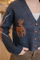 Gal Cardigan | Navy