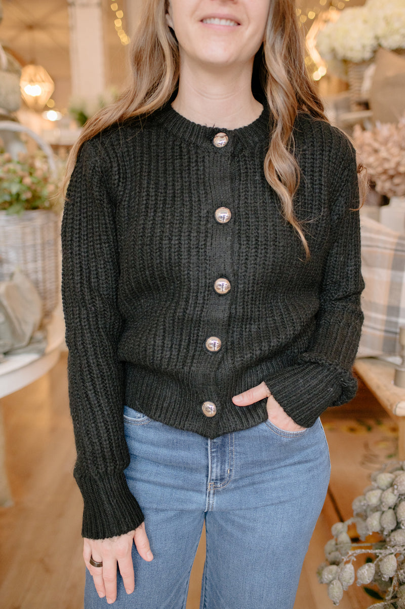 Letrice Cardigan | Black