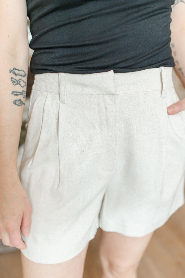 Brynni Shorts | Natural