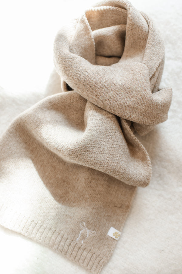 Bow Scarf | Beige