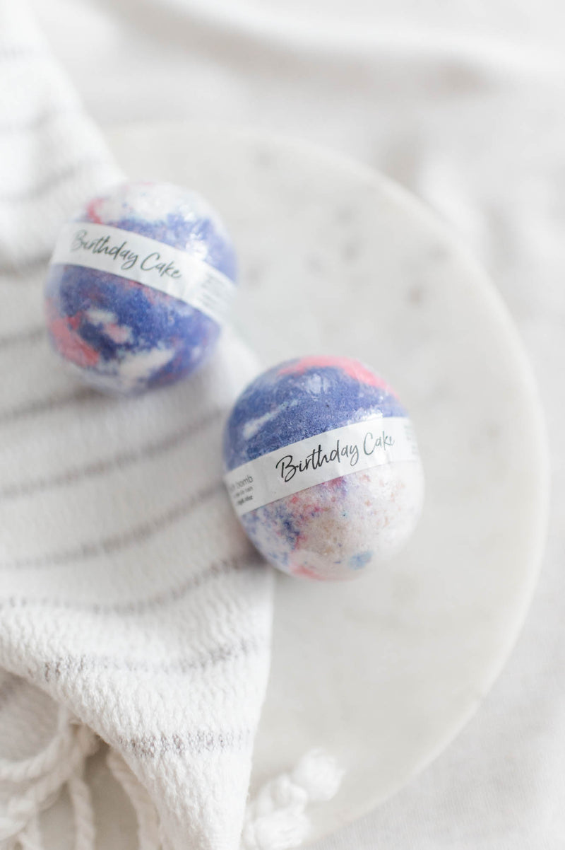 Bath Bomb | Birthday Cake