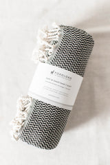 Hasir Turkish Towel | Carbon