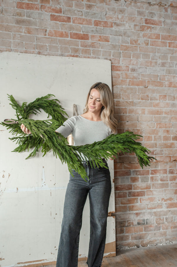 Fresh Touch Norfolk Pine Garland | 52"