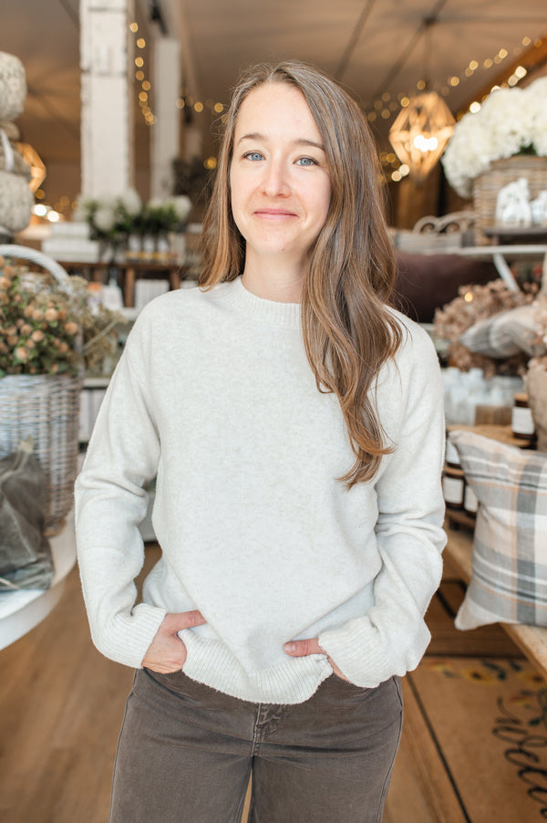 Hera Pullover | Sea Pearl