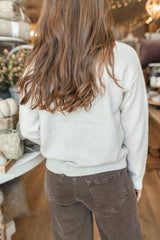 Hera Pullover | Sea Pearl
