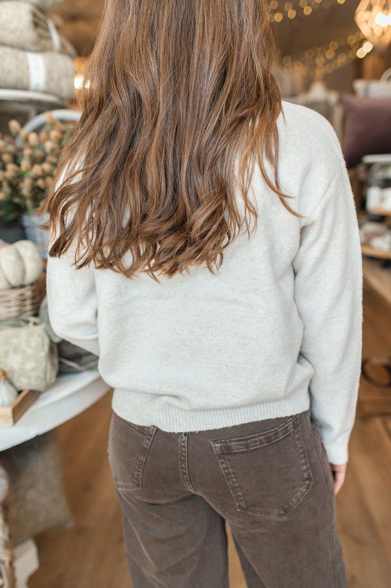 Hera Pullover | Sea Pearl