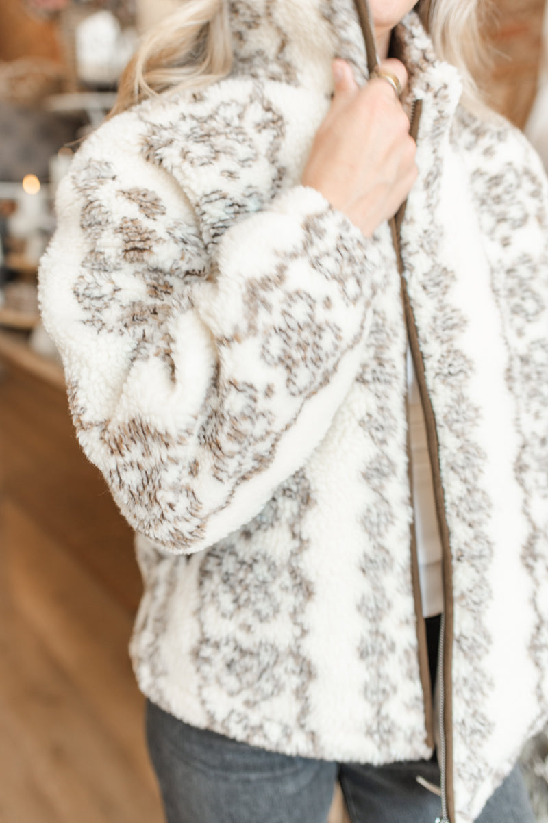Whistler Jacket | Brown & Cream