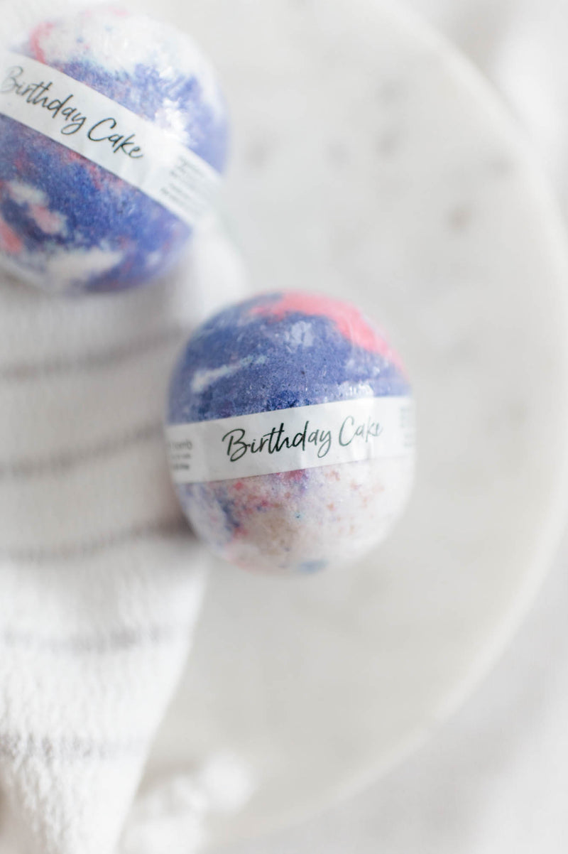 Bath Bomb | Birthday Cake