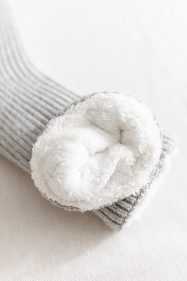 Nordic Wool Slipper Socks | Charcoal