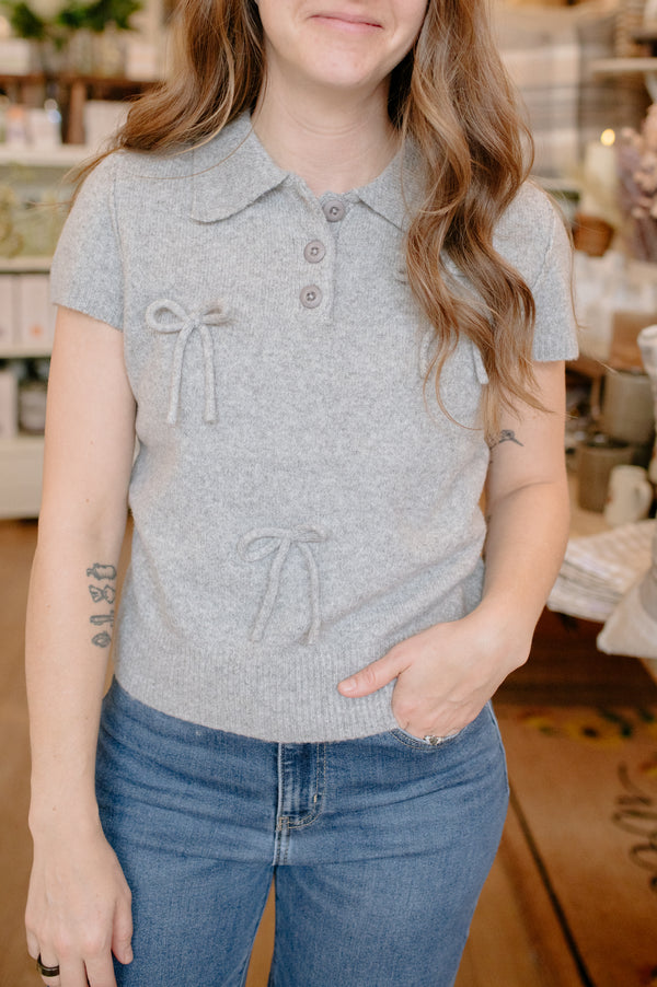 Kuni Top | Pebble Melange