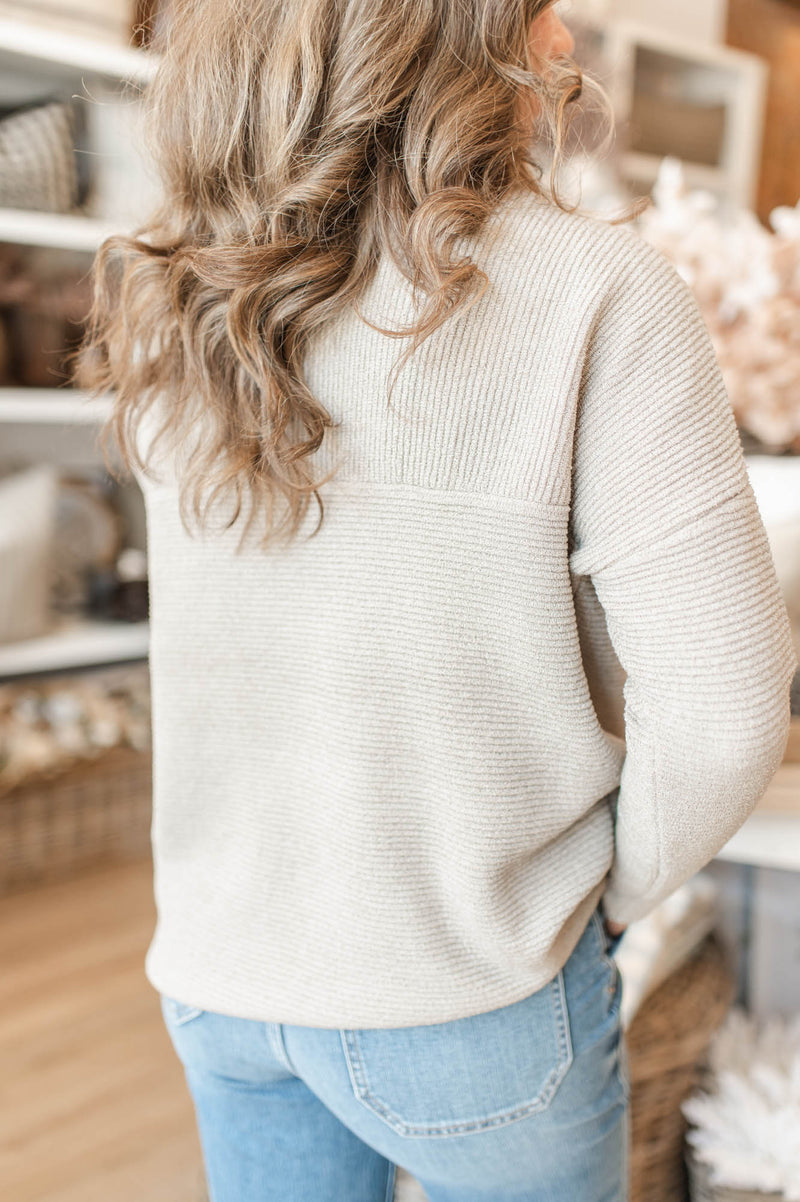 Nancy Ottoman Sweater | Cuban Sand