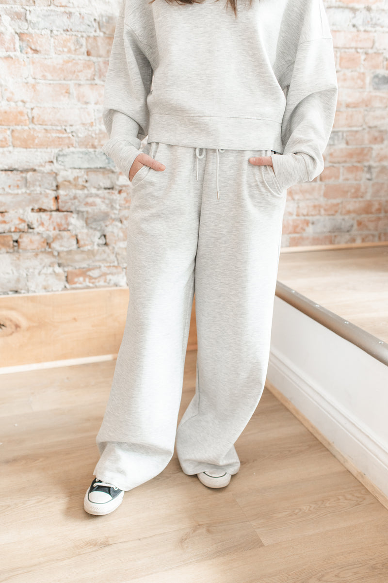 Vae Pants | Light Grey Melange