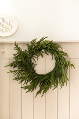 Fresh Touch Norfolk Pine Wreath | 22"