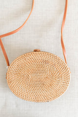 Bali Bag | Oval Caramel