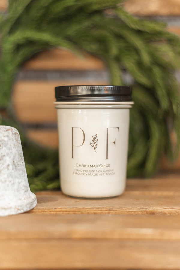 Christmas Spice 8oz Soy Candle