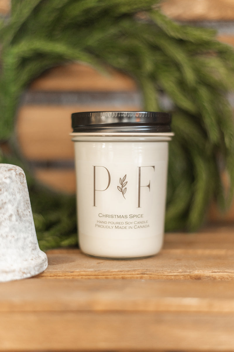 Christmas Spice 8oz Soy Candle