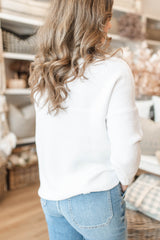 Nancy Ottoman Sweater | Winter White