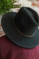 Felt Fedora | Black