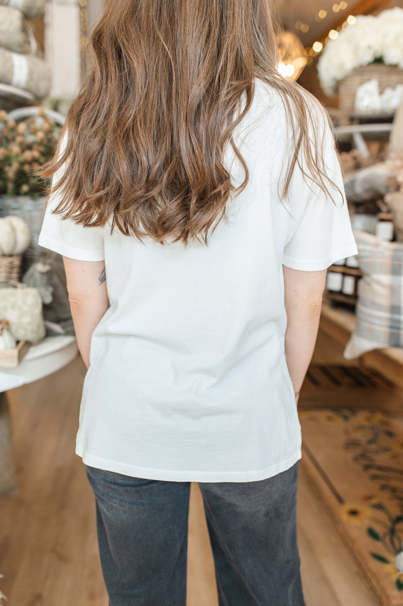 Radiate Boyfriend Tee | Sea Salt